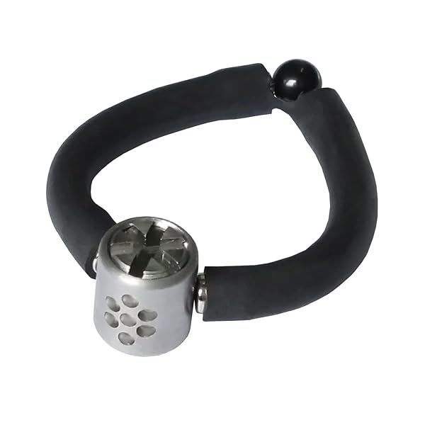 クマッキーアロマ ＳＰリング ブラック (紛失防止ストラップ無し)