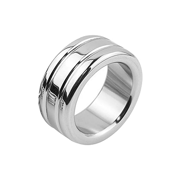 コックリング メンズ ペニスリング 男性用 グランスリング ステンレス リング 溝付きの設計 おしゃれ アダルト用…