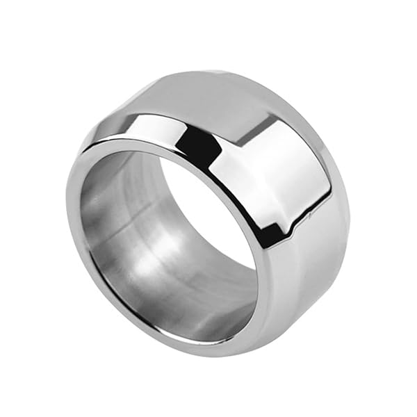 スチール ペニスリング 金属 男性用 ボンテージ 拘束リング ベアリングト ボール ストレッチャー ステンレス鋼 …