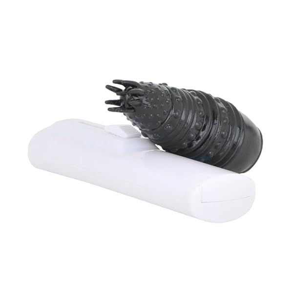 和盆リズム ローター 触手 電池式 クリ ピンポイント (墨汁ブラック)