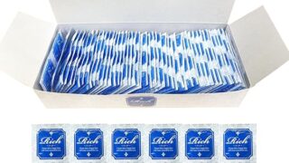 【業務用144枚入】コンドーム Mサイズ 普通サイズ【うるおいゼリー付き・やわらかフィット】タイ製 薄型 ゴム製 …