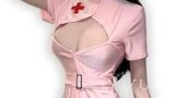 コスプレ 大きいサイズ ナース コスチューム 2L 3L 4L かわいい 看護婦 看護師 医療 セクシーランジェリ…