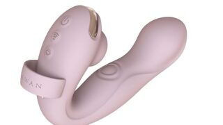 【気が狂いそうなほどイクッ・・！】濡れっぱなし膣メンテ 指穴革命！3点攻めバイブ 日本人設計の絶妙サイズ＆距離設計…