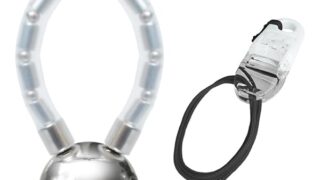 クマッキー A77鎖型CR 包茎 ペニス 牽引 リング 小さめ 対応 増大 チントレ 日本製 磁石 器具（落下防止付き）