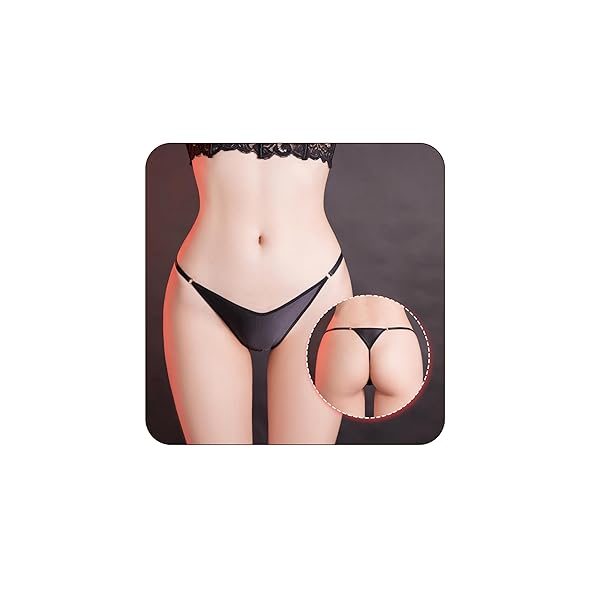 [Aokeea] Tバック ショーツ パンツ 極小パンティー セクシーランジェリー 極薄 誘惑 美尻 ヒップ丸見え…