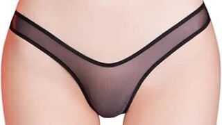 [Aokeea] 極薄ショーツ tバック 極小 透け パンティ シースルー パンツ セクシーランジェリー 官能三角…