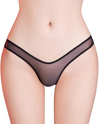 [Aokeea] 極薄ショーツ tバック 極小 透け パンティ シースルー パンツ セクシーランジェリー 官能三角…