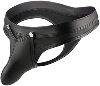 ランジェリー – [Bombinate] メンズ セクシー オープン クロッチ 竿出し ぞうさんパンツ Black-M