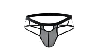 ランジェリー – [GEUGJJK] tバック メンズ レース付きショーツ メッシュ ストラップ付き レース ブラック ホワイト 極…