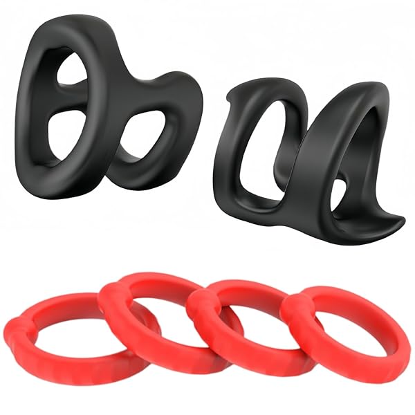 GOODLAND コックリング ペニスリング 6点セット シリコン製 高弾力 メンズ 男性用 オナニー 男性用アダ…