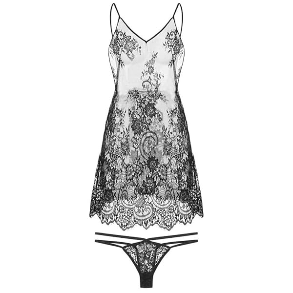 [Loradouphi] ベビードール レディース セクシーランジェリー セクシー 人気 大きいサイズ 透け 過激…