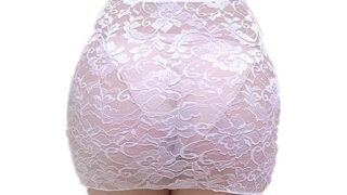 [MMCCHB] レディース セクシー ミニスカート レースの透明な薄い部分スカート 透けレオタード コスプレコス…