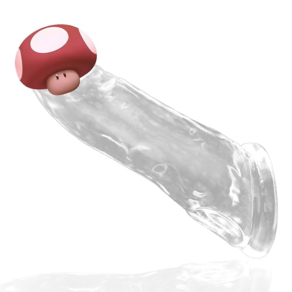 Meetersペニスサック 透明 ペニスリング 男性用 陰茎袖 アダルトグッズ TPE製 繰り返し 高弾力 ペニス…