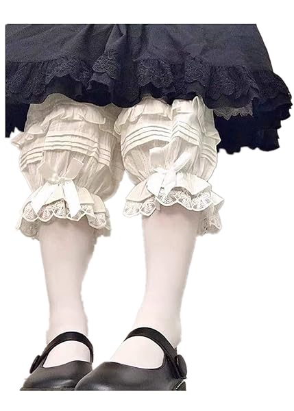 ランジェリー – [Mimomomm] 风琴褶 ロング ドロワーズ かぼちゃパンツ 安全 男女兼用 男の娘 メンズ メンズインナー …