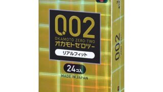 オカモトコンドームズ OKAMOTO ゼロツー 0.02ミリ ポリウレタン (PU) リアルフィット 24個入り