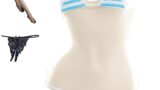 ランジェリー – OLYOLY【4点セット】 過激 しましまパンツ 極小 ビキニ 縞パン マイクロビキニ タンキニ ボーダー ショー…