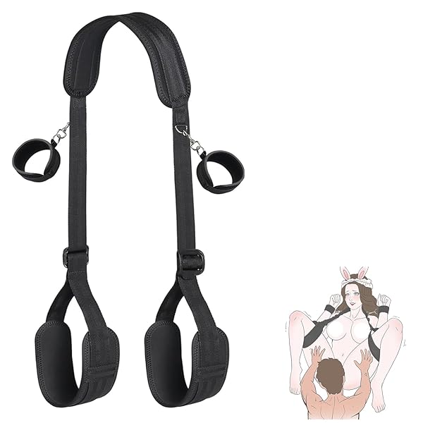 SDMOLO SMグッズ M字開脚 手錠 手枷 人間 sm プレイ 强制開脚 グッズ 拘束具 アダルトグッズ 女性…