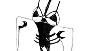 [SENMHS] コスプレ エロ 過激 エッチ な えろい レオタード ハイレグ セクシー SM PU革 拘束 萌…