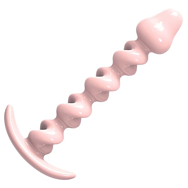 ディルド – アナルプラグ 初心者向け TPE素材 柔らかい フィット設計 小さめサイズ 凹凸デザイン アンカー型ベース付き 大…