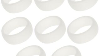 [VALICLUD] 8個入り柔らかいシリコンリング スポーツフィンガーリング シリコン製 通気性快適な着用感 ホ…