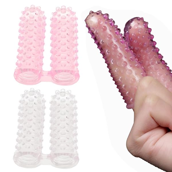 ディルド – YFFSFDC 指サック 指ドーム 連体仕様 指バイブレーター Gスポット刺激器 フィンガースリーブ 刺激情趣グッ…