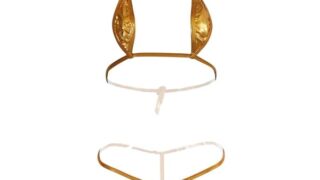 [ブラックオーメン] マイクロビキニ 光沢 コスプレ 極小 過激 セクシー 過激 エッチ bs201