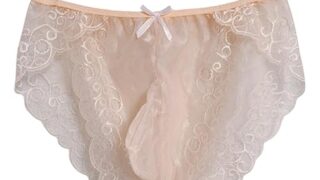 ランジェリー – [conghuan] 男性が履ける女性用ショーツ 男女兼用 レース ブリーフ ユニセックス 下着 セクシー 透けパ…