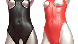 [komanakomi] 上下 穴あき コスプレ ベビードール レオタード 2点セット