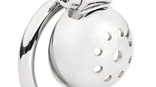 sm – Alip貞操帯 男性 極小 ていそうたい男性器鍋蓋型設計フラット貞操帯 押し込み贞操锁 男の娘用アルミ合金製貞操体…