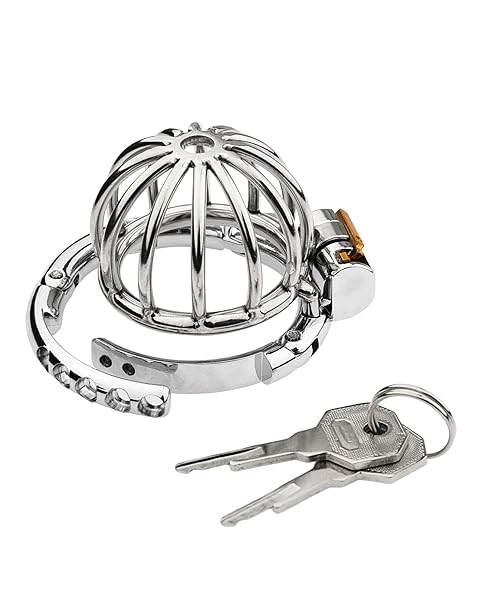 sm – Alip貞操帯 フラット 貞操具 鍵付き ていそうたい男性器 五段階調節貞操リング付き 貞操体 ステンレス鋼 貞操…