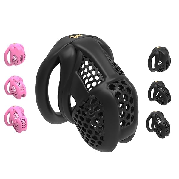 sm – KKSEXY 小型ロックシリンダー貞操帯 男性隠れた貞操体 通気性 貞操ロック 蜂ハイブデザイン貞操装置 逃げるこ…