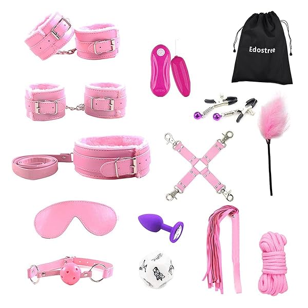 sm – SMグッズ SMセット SMプレイ 13点セット 拘束具 束縛具 足枷 手枷 アイマスク 首輪 口枷 むち 乳首ク…
