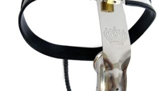 sm – メンズ貞操帯アークウエストステンレス鋼貞操帯シングルラインシンプルタイプ貞操 、男性用 貞操帯 (Size : 6…