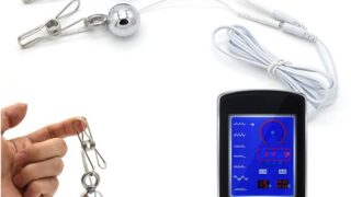 sm – 乳首クリップ 電気ショック 乳首パルス ニップルクリップ クリトリスクリップ ボールペンダント 乳枷 開発 拘束具…