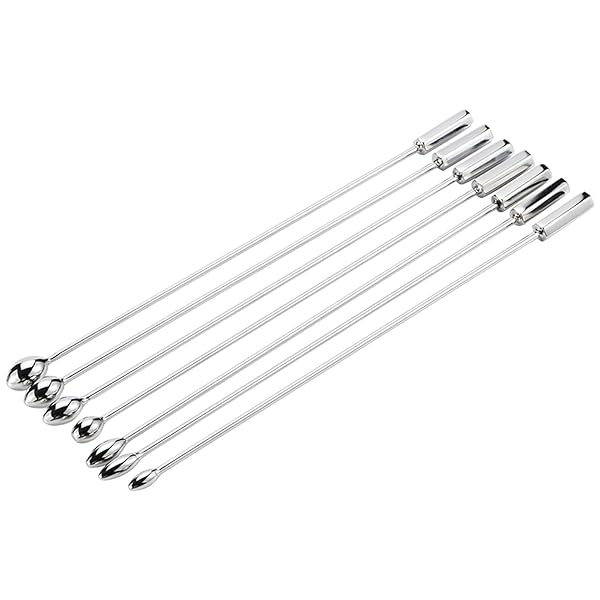 sm – コックプラグ ペニスプラグ ステンレス 金属製 ペニス責め ペニスロッド ペニス栓 ブジープラグ 細いビーズ式 男…