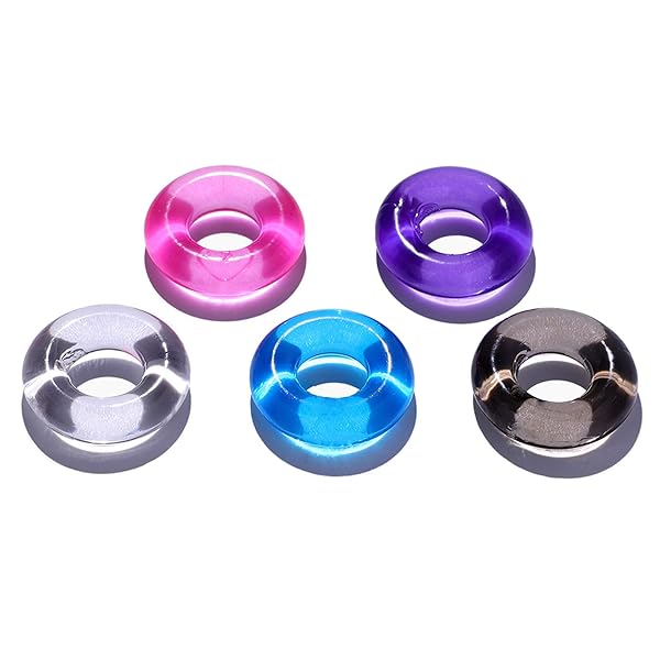 ペニスリング 男性用 コックリング グランスリング シリコンサック ソフト 拘束 smグッズ 色ランダム 10点セット