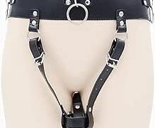 ペニスバンド 牛バ 革 sm 男女共通 ペニスディルド 伸縮を調節する アナル