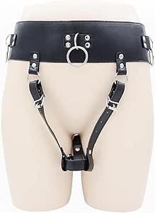 ペニスバンド 牛バ 革 sm 男女共通 ペニスディルド 伸縮を調節する アナル