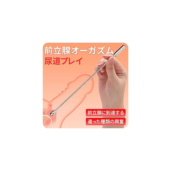 尿道プラグ アダルトグッズ 男性用 前立腺 メスイキ smグッズ 男性向け 尿道ブジー 金属 超長いサイズ 人間工…