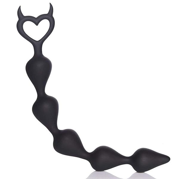 ディルド – アナルビーズ アナル拡張 水滴形 超太い シリコーン プラグ アナルプラグ あなるプラグ リング付き アナル パー…