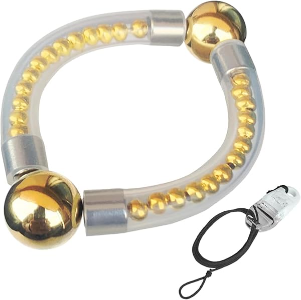 皮戻り防止 仮性包茎皮剥き ゴールドクマッキー 補助矯正リング 日本製の皮矯正器具(ストラップ付)タイトパンツでも…