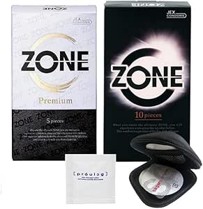 【2個セット】コンドーム ZONE (ゾーン) Premium (5個入) ZONE (ゾーン) (10個入) +…