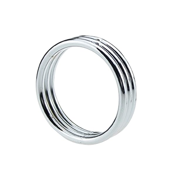 コックリング ステンレス リング ペニスリング 男性用 アダルトグッズアダルト用リング (45mm)