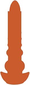 ディルド – アナルプラグシリコン ネジ形あなるプラグ直径6.5cm 女性用 男性用 アンカー形アダルトグッズ (M,ゴールデン)