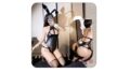 ランジェリー – [Aokeea] セクシー ボディスーツ バニーガール メード服 コスプレ バニースーツ 透け ハイレグレオタード…