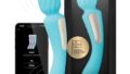 ローター – LELO SWITCH 女性用ダブルエンドバイブレーターワンド（Bluetoothアプリ対応）、12種類の快感モー…