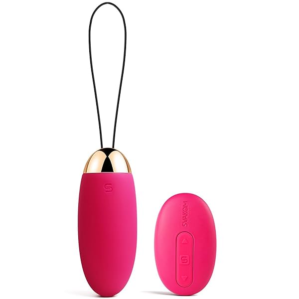 SVAKOM Elvaリモコンローター レッド …