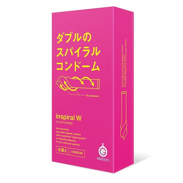 コンドーム – ハトプラ インスパイラルW 6個入り （旧：G PROJECT）