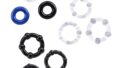 YFFSFDC ペニスリング バンプ コック リング 3種類 9点セット シリコン製 コックリング リング 高弾力…