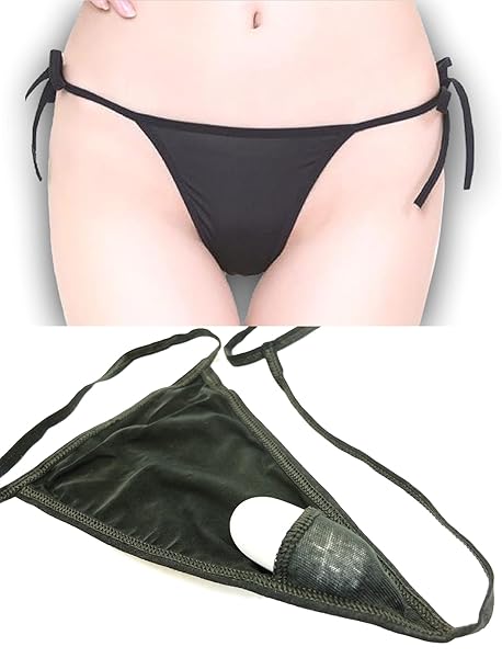 ランジェリー – [キャットセレクト] 遠隔 ローター ポケット ショーツ とびっこ パンツ 紐パン tバック マイクロビキニ t5…